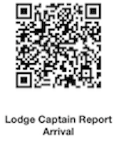 Lodge Captain Report - Arrival