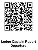 Lodge Captain Report - Departure